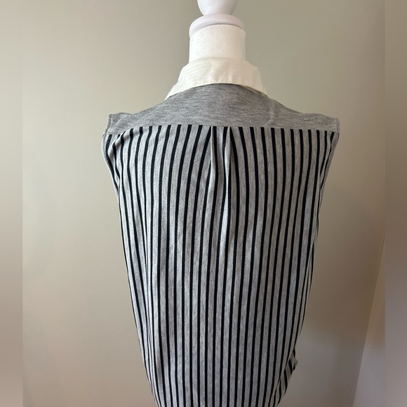 Pas de Calais sleeveless striped top - Picture 2 of 5